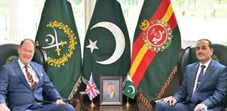 COAS Asim Munir, UK army chief discuss military ties