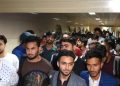Over 300 Pakistani students return after evacuation from Bishkek