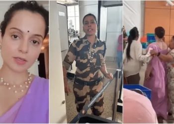 Kangana Ranaut slapped by CISF security staff at Chandigarh airport