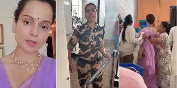 Kangana Ranaut slapped by CISF security staff at Chandigarh airport