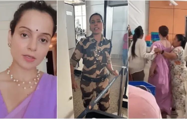 Kangana Ranaut slapped by CISF security staff at Chandigarh airport