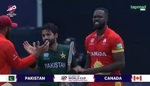 Pakistan stay alive in T20WC after securing its first win over Canada