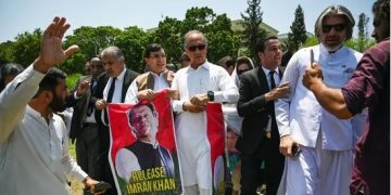 PTI holds hunger strike outside parliament