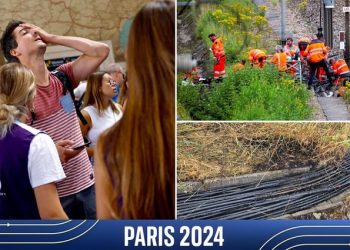 France train lines attacked just hours before Paris Olympics opening ceremony