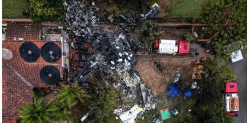 Plane crash in Brazil kills all 61 on board