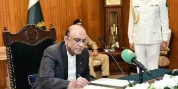 President Zardari signs bill preventing independents from changing parties
