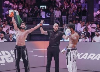 Pakistani fighter wins Karate Combat KC-49 Championship