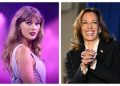 Taylor Swift endorses Kamala Harris for president