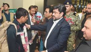 Special flight carrying 70 Pakistanis  evacuated from Lebanon lands in Karachi