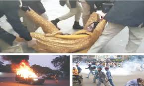 10 cops, SHO suspended after police brutality against women, journalists outside KPC