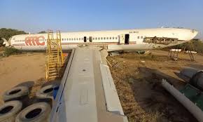 Saudi Arabian plane crashed at Karachi 13 years ago to be transported to Hyderabad