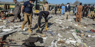 At least 27 killed, 40 injured in a suicide explosion at Quetta railway station