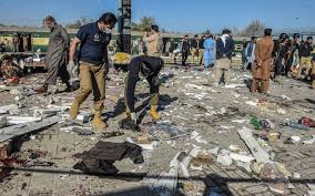 At least 27 killed, 40 injured in a suicide explosion at Quetta railway station