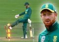 Heinrich Klaasen fined for ‘kicking stumps’ in 2nd ODI
