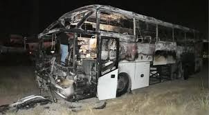 Four killed, 32 injured in a blast hit passenger bus in Turbat