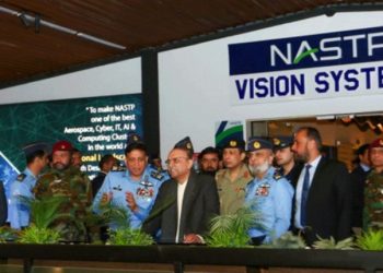 President Zardari visits National Aerospace Science Technology Park