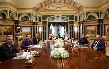 Top Russian, US officials meet in Saudi Arabia today to discuss improving ties