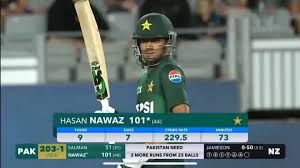 Hasan Nawaz’s fastest T20 century helps Pakistan thrash New Zealand