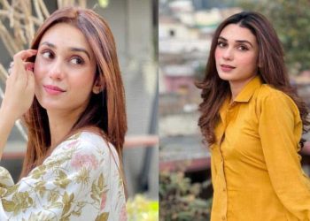 Hina Tariq reveals her behind the scenes pictures