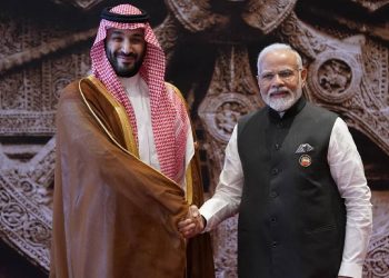 Modi lands Saudi Arabia on invitation of Crown Prince MBS
