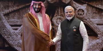 Modi lands Saudi Arabia on invitation of Crown Prince MBS