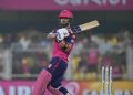 Riyan Parag creates history with six sixes in a row in IPL