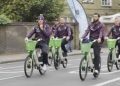 England players ride bikes to beat traffic for West Indies ODI