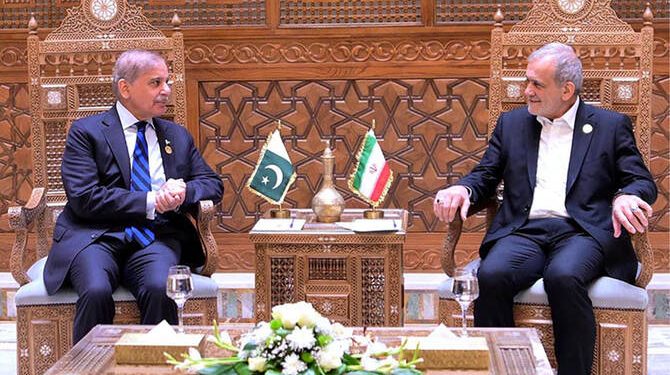 PM Shehbaz telephones Iranian President Pezeshkian