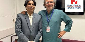 President of Metro One News and Project Director of Voice of Sindh visit Indus Hospital