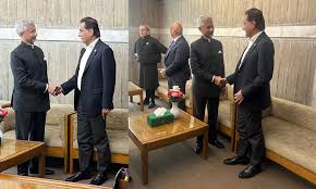 India Minister Jaishankar meets Speaker Ayaz Sadiq in Dhaka