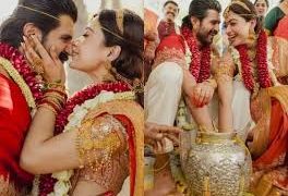 Rashmika Mandanna ties the know with Vijay Deverakonda