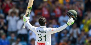 Tanzid makes history with century as Bangladesh dominate first Australia Test